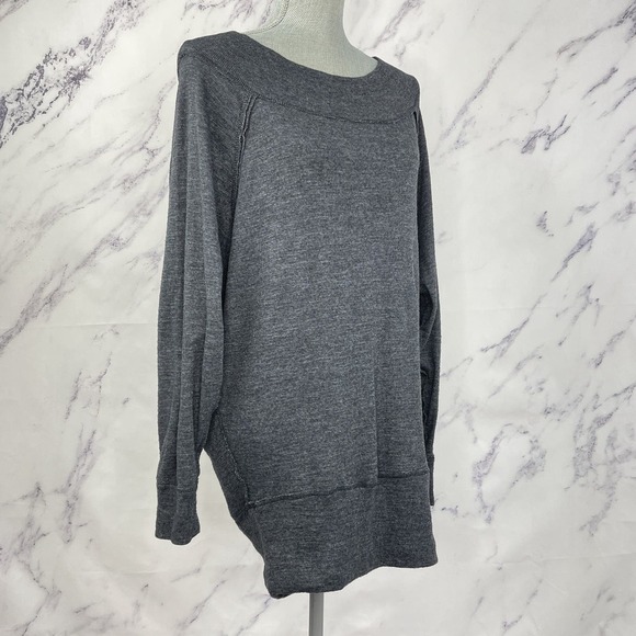 Free People • We the Free | Palisades Slouch Raised Seam Off-Shoulder Do… - Picture 7 of 11